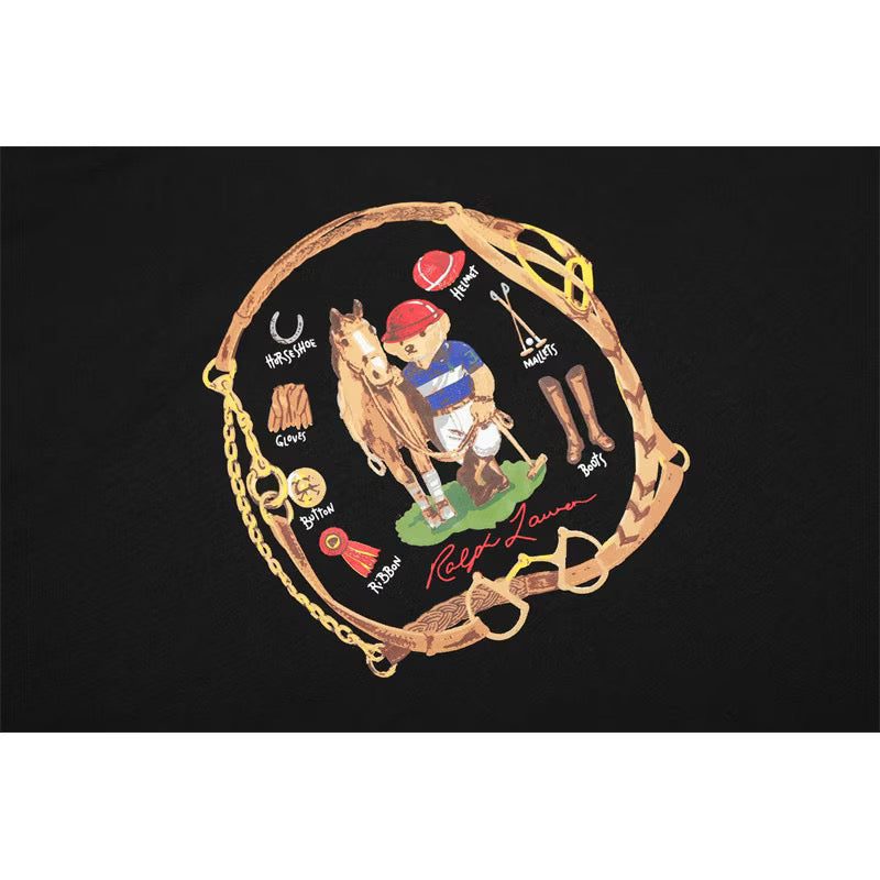 [New] Ralph Lauren Polo Bear Horse Graphic Tee