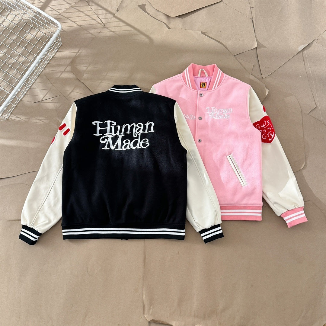 [New] Human Made Girls Don’t Cry Varsity Jacket