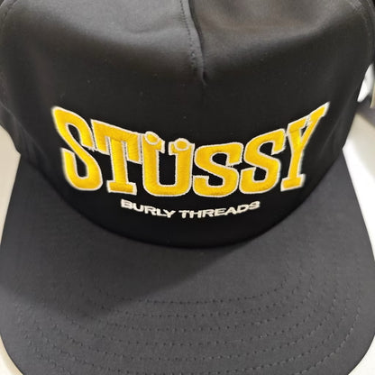 [New] Stussy Burly Threads Snapback Cap