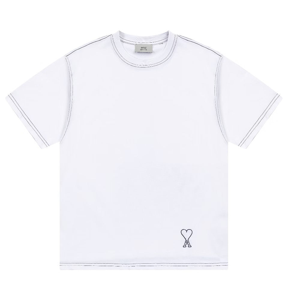 [New] Ami Paris Topstitching Tee