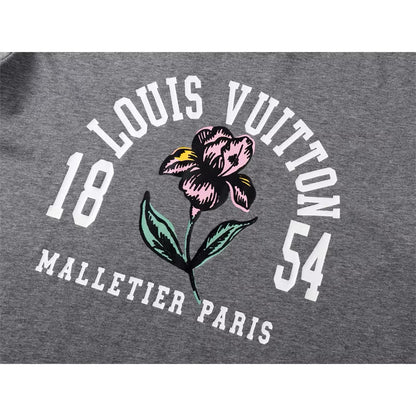 [New] Louis V 1854 Flower Graphic Tee