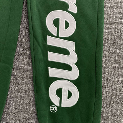 [New] Supreme Satin Applique Sweatpants
