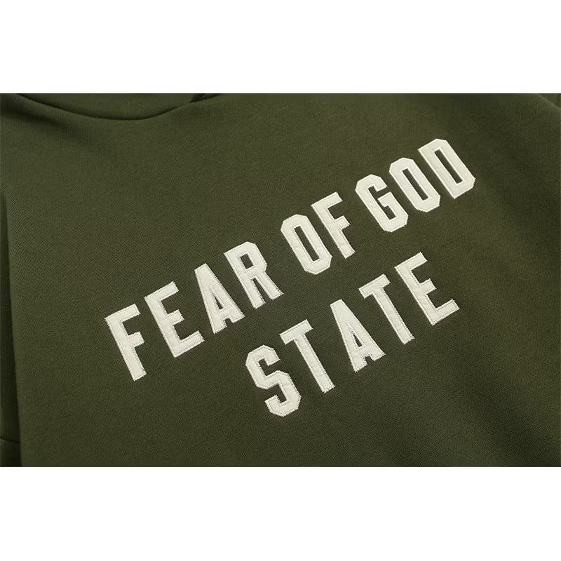 [New] Fear of God State Pullover Hoodie