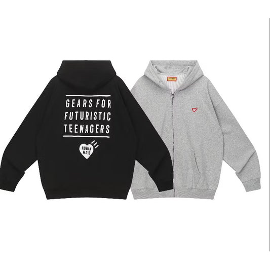 [New] Human Made Zip Up Hoodie