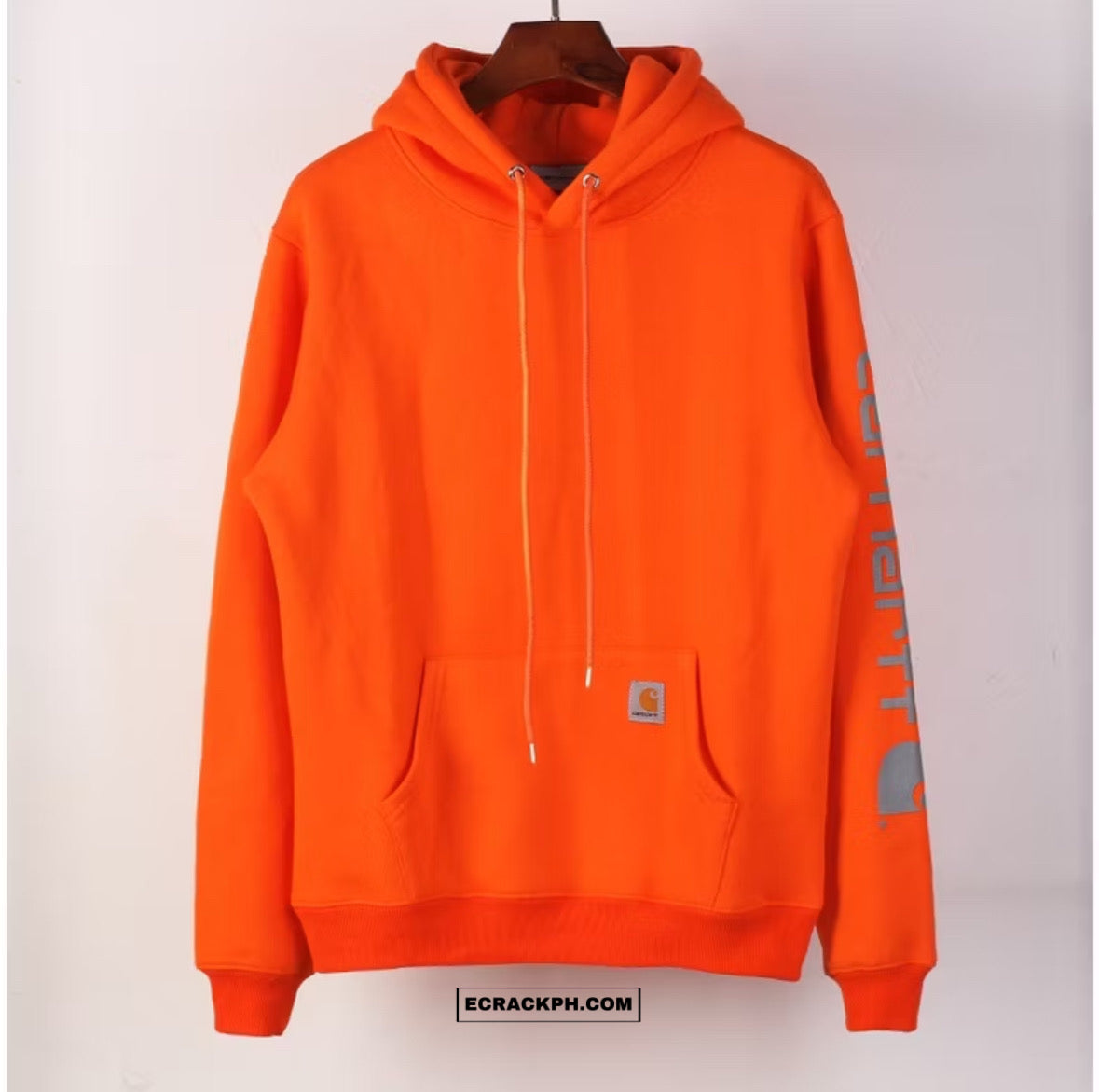 [New] Carhartt Logo Sleeves Hoodie