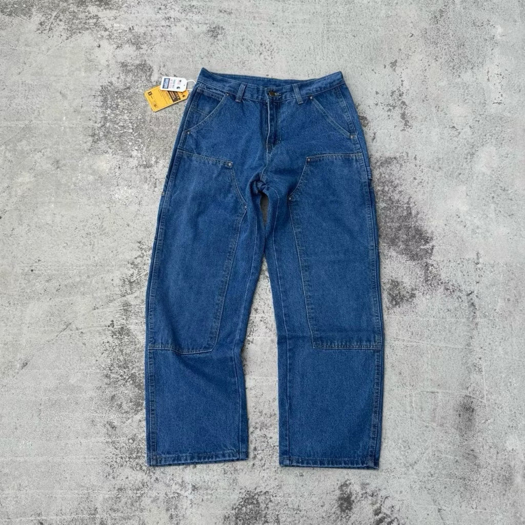 [New] Carhartt Double Knee Denim Carpenter Pants