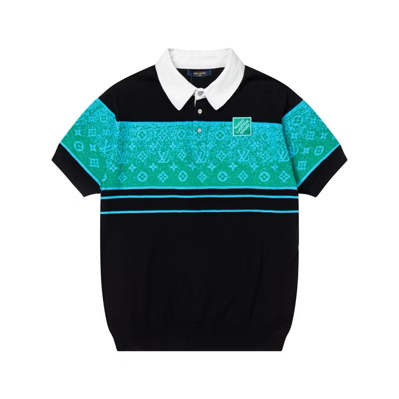 [New] Louis Vuitton Knitted Polo
