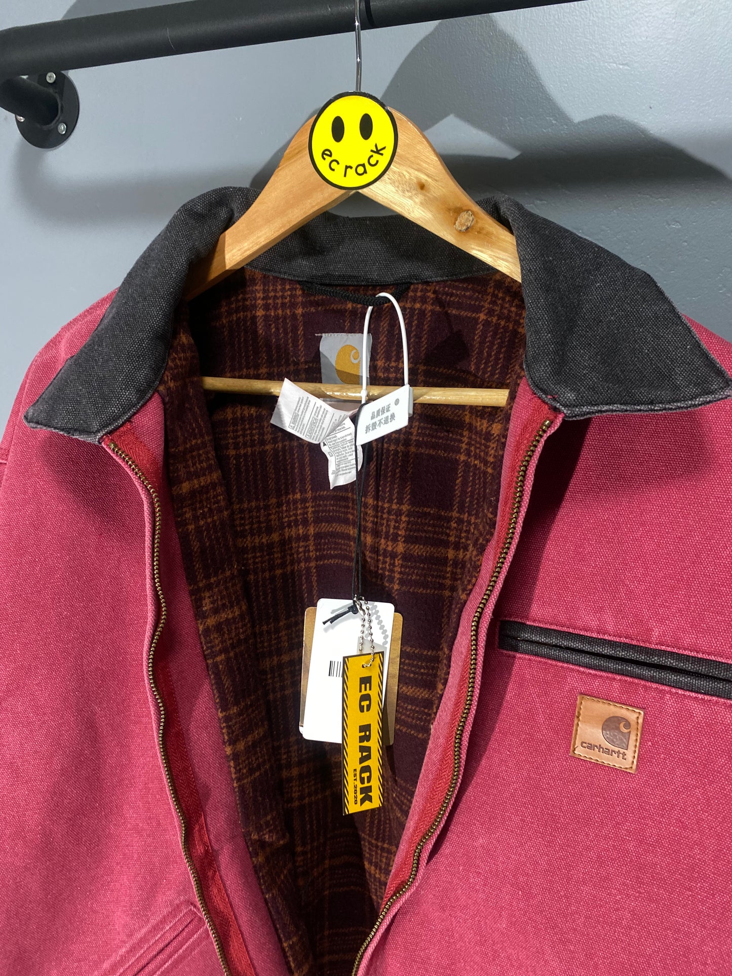 Carhartt Detroit Jacket (Wine Red)