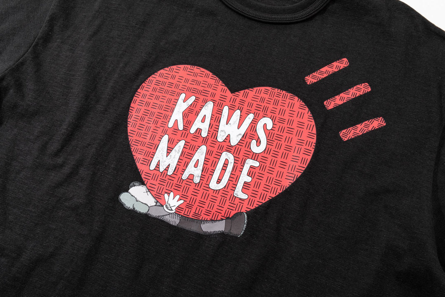 [New] Human Made x Kaws Made Heart Graphic Tee