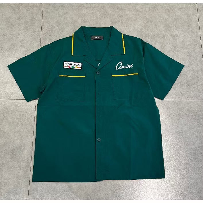 [New] Amiri Billiards Camp Shirt