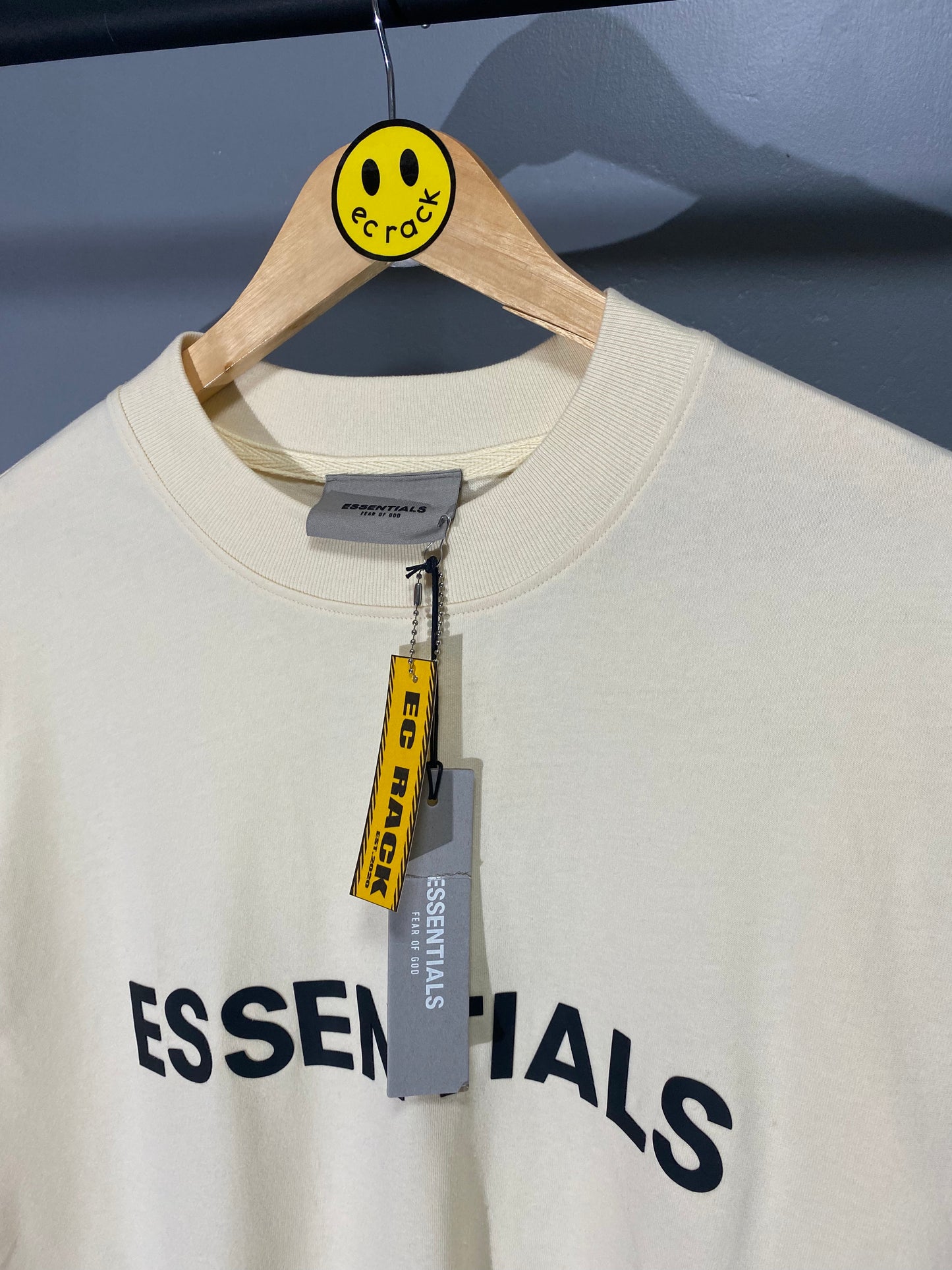 Essentials Longsleeve Tee (Cream)