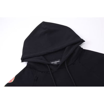 [New] Balenciaga Distressed Hoodie