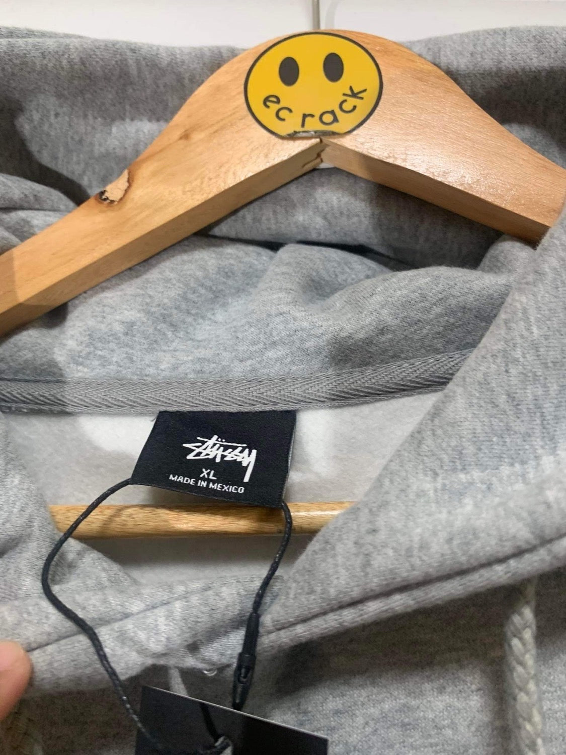 Stus/sy Embroidered Logo Hoodie