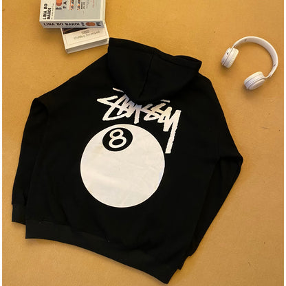 [New] Stussy 8 Ball Hoodie