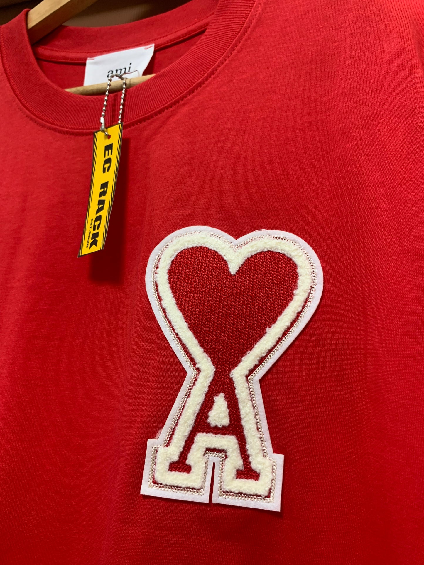 Ami Heart Logo Tee (Red)