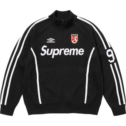 [New] Supreme x Umbro Knit Zip Up Sweater