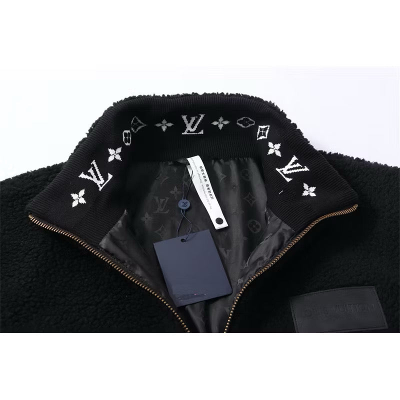 [New] Louis Vuitton Fleece Blouson Jacket