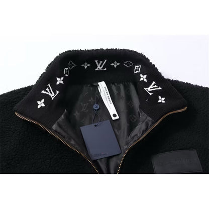 [New] Louis Vuitton Fleece Blouson Jacket