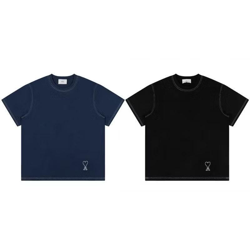 [New] Ami Paris Topstitched Tee