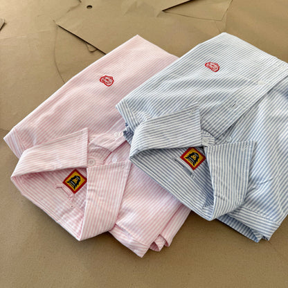 [New] Human Made Pinstripe Buttondown Polo Longsleeve