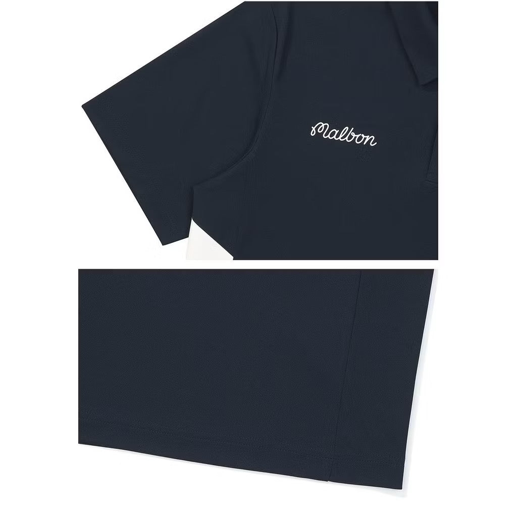 [New] Malbon Golf Flag Polo Shirt