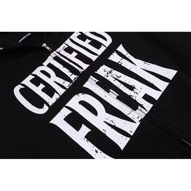 [New] Project G/R ‘Certified Freak’ Zip Hoodie