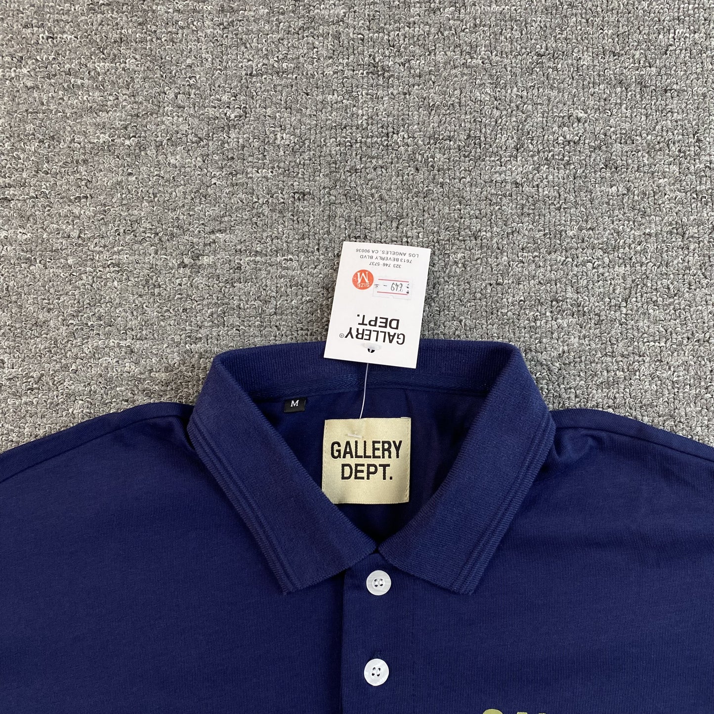 [New] Gallery Dept Button Polo Shirt