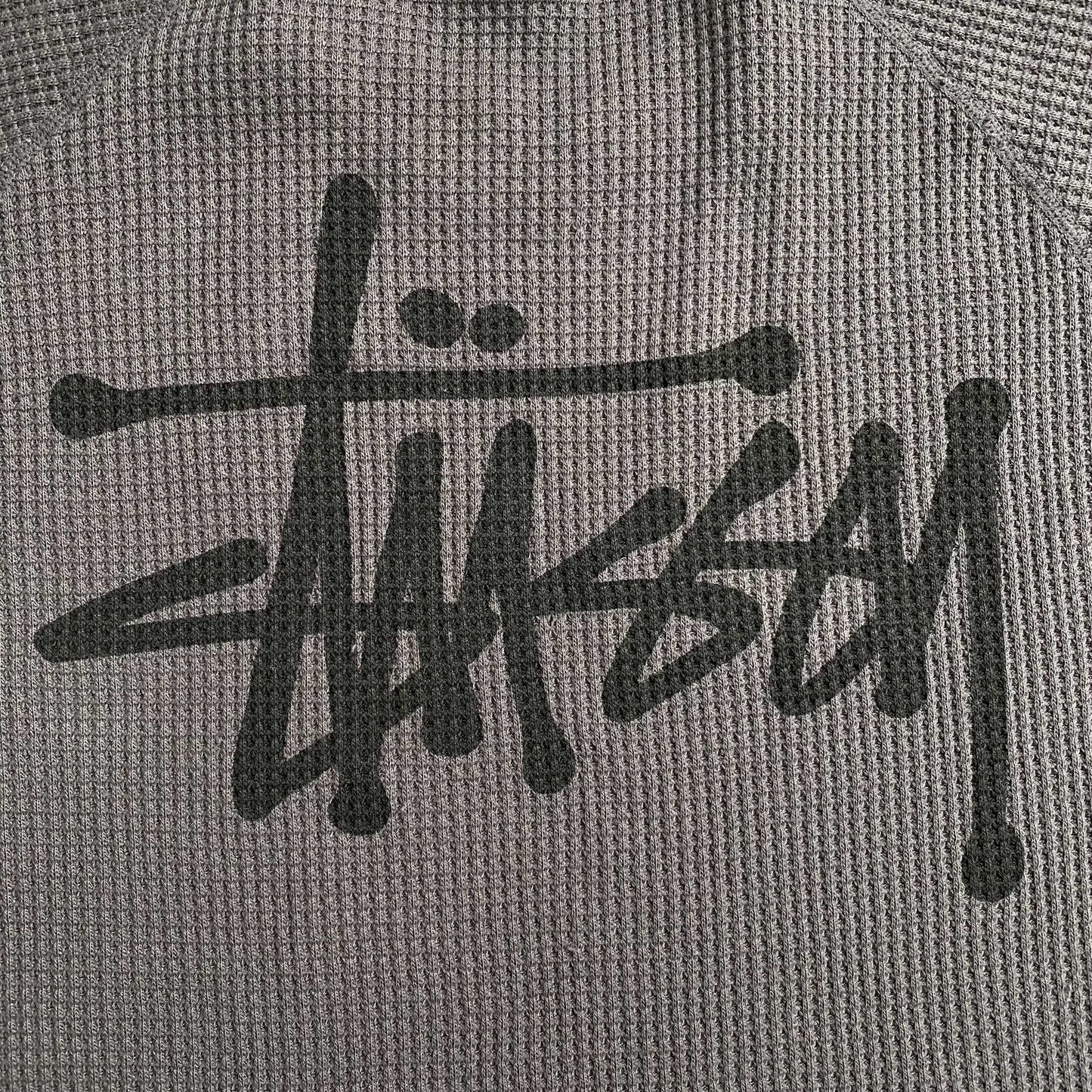 [New] Stussy Waffle Longsleeve Tee