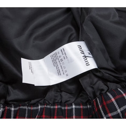 [New] MiuMiu Plaid Jacket