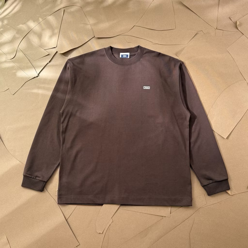 [New] Kith Box Logo Longsleeve Tee