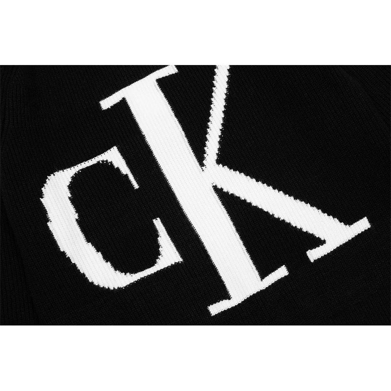 [New] Calvin Klein Big Logo Knitted Sweater