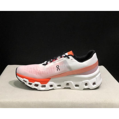 [New] On Cloud Monster Running Shoes (White/Orange)