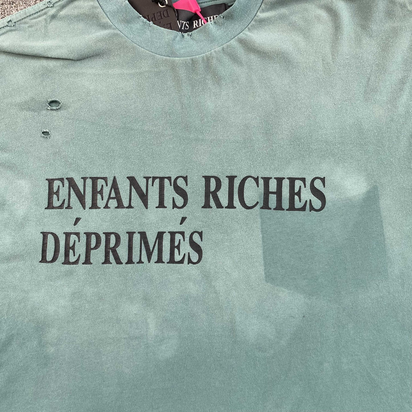 [New] Enfants Riches Deprimes Vintage Distressed Longsleeve Tee