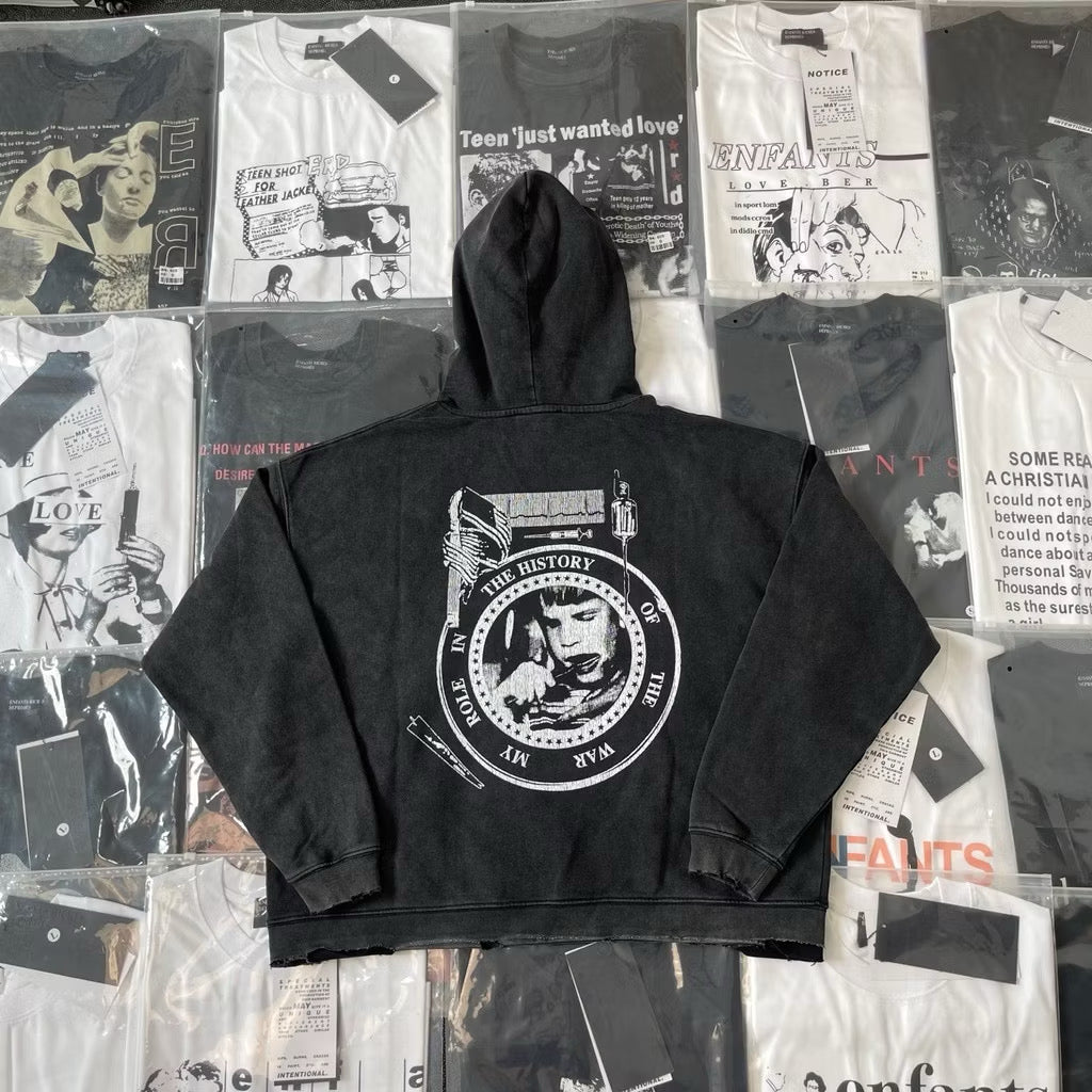 [New] Enfants Riches Deprimes ‘My Role in the War’ Hoodie