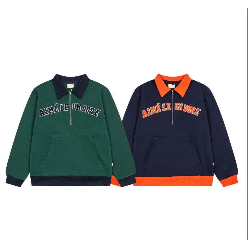 [New] Aime Leon Dore Quarter Zip Sweater