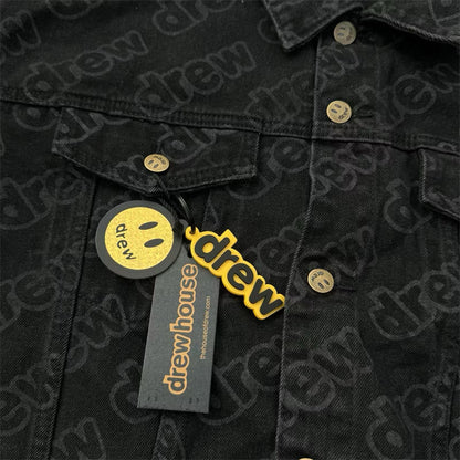 [New] Drew House Monogram Denim Jacket