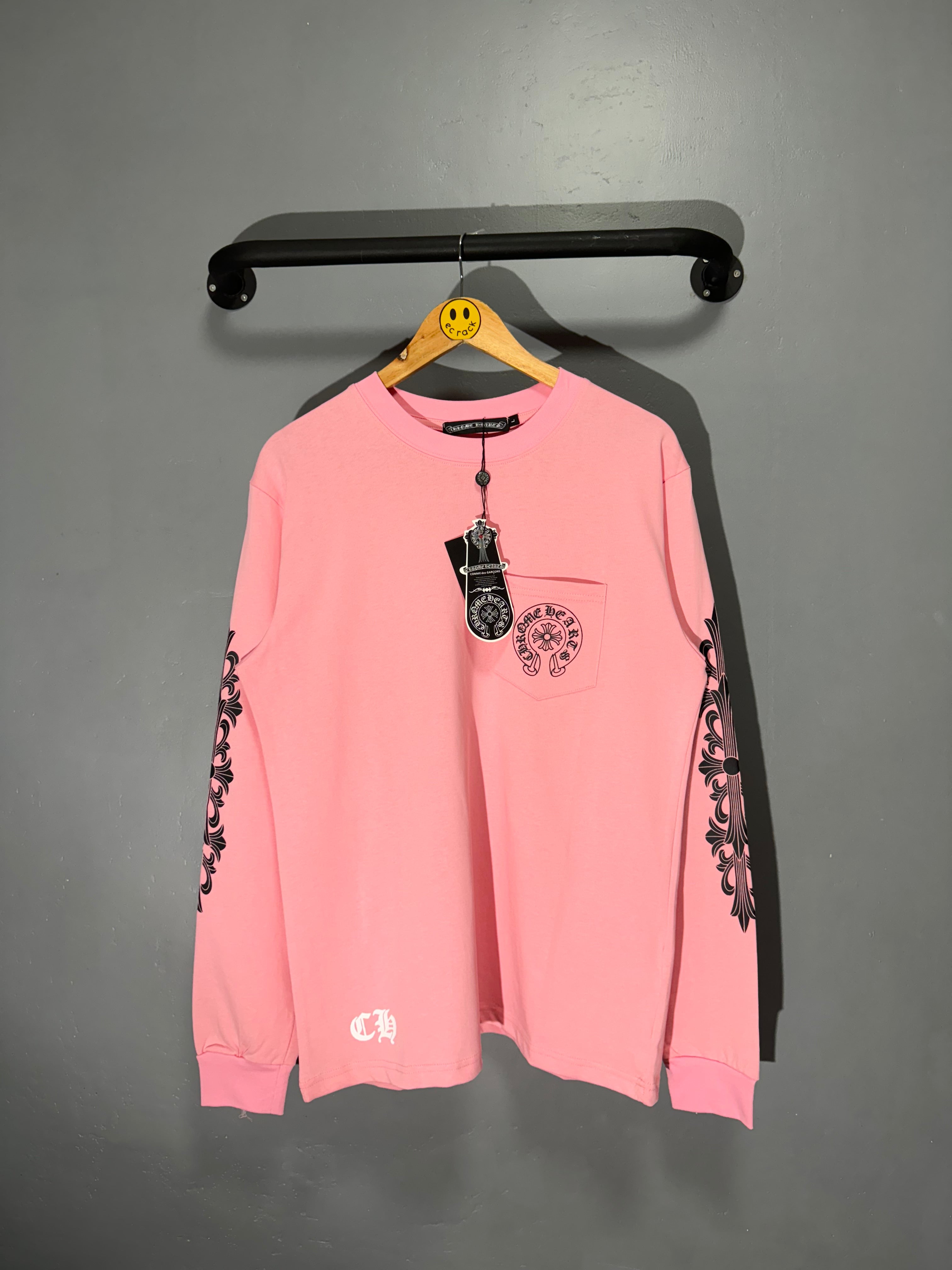 New] Chrome Hearts 'Hong Kong' Pocket Longsleeve Tee – EC RACK