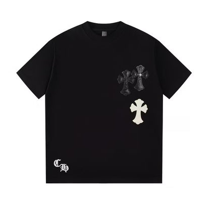 [New] Chrome Hearts Cross Patch Tee