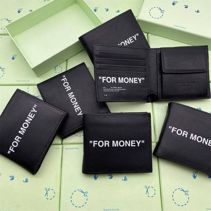 [New] Off White "For Money" Wallet