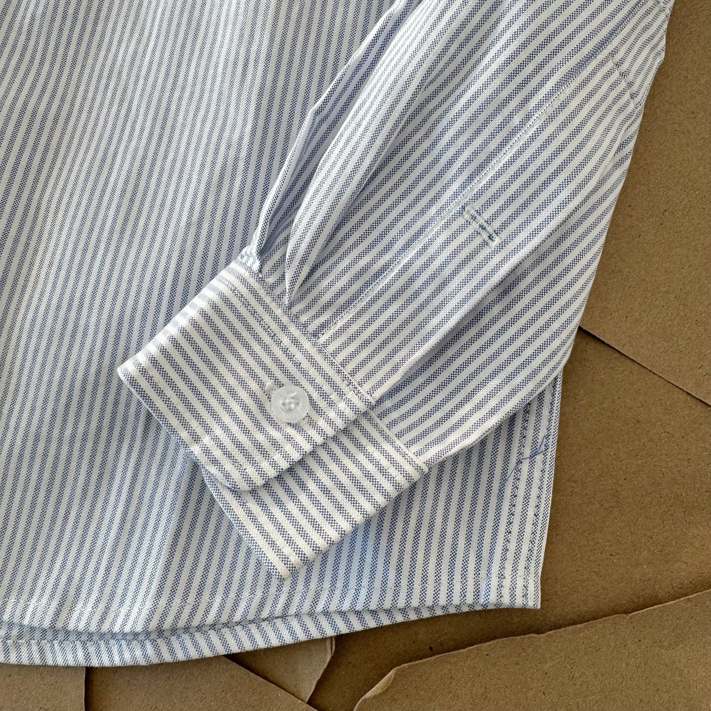 [New] Human Made Pinstripe Buttondown Polo Longsleeve