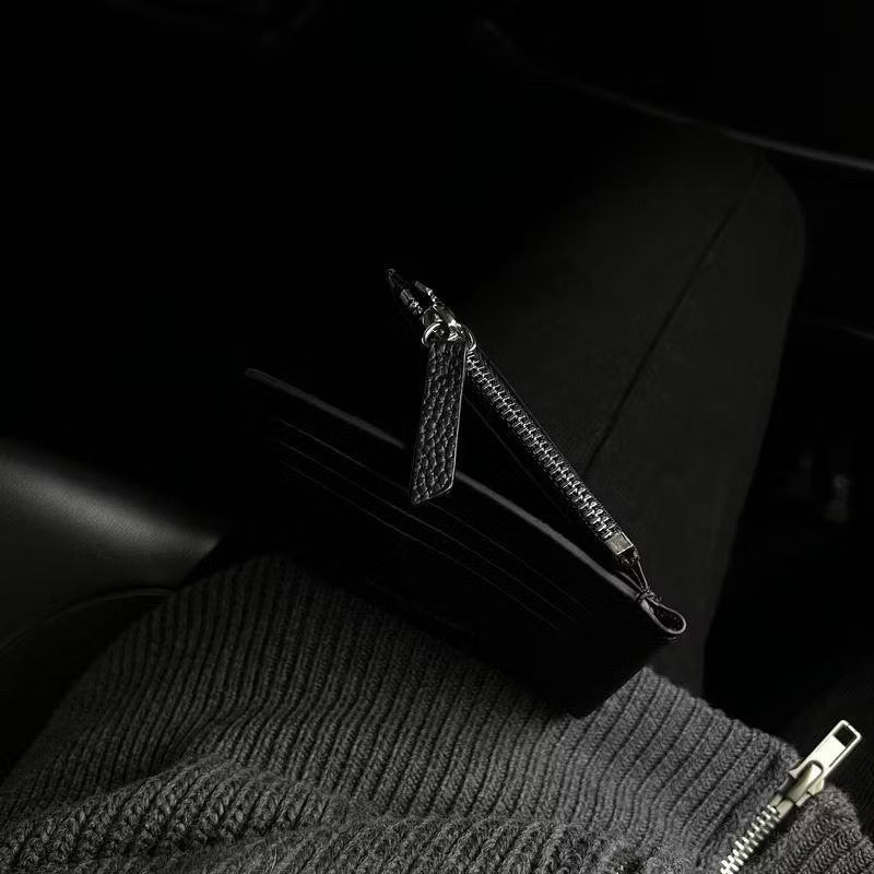 [New] Maison Margiela Paper Clip Card Holder Leather Wallet