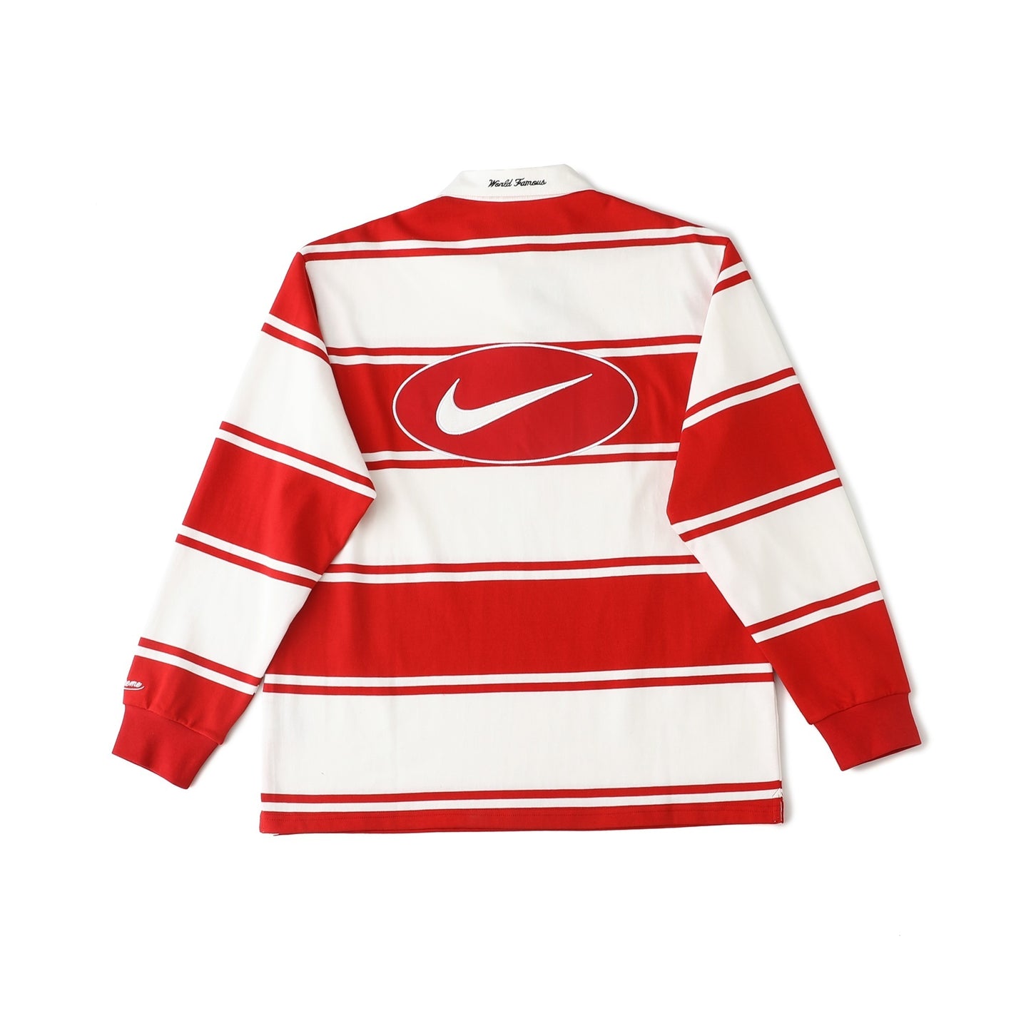 [New] Supreme x Nike Rugby Polo Shirt Longsleeve