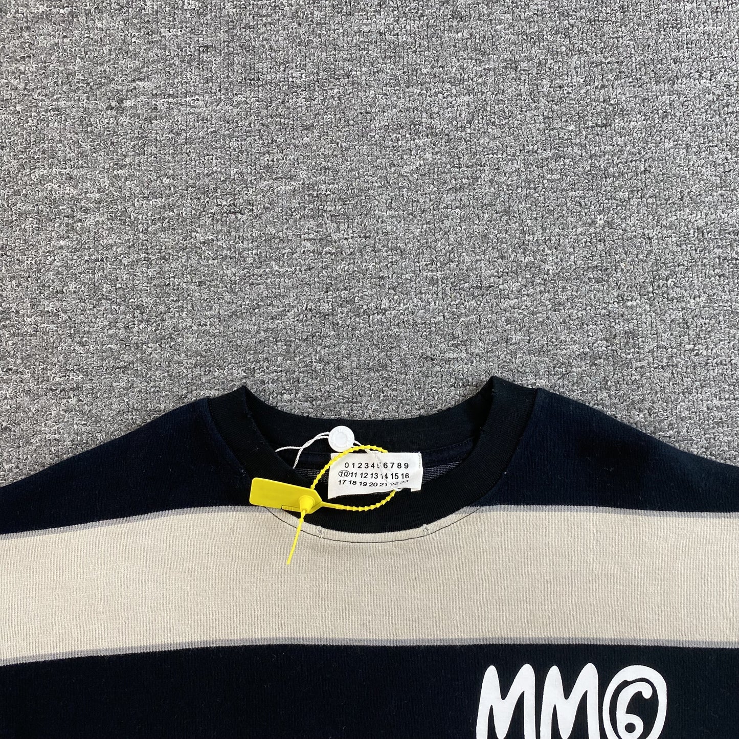 [New] Maison Margiela 6 Striped Tee