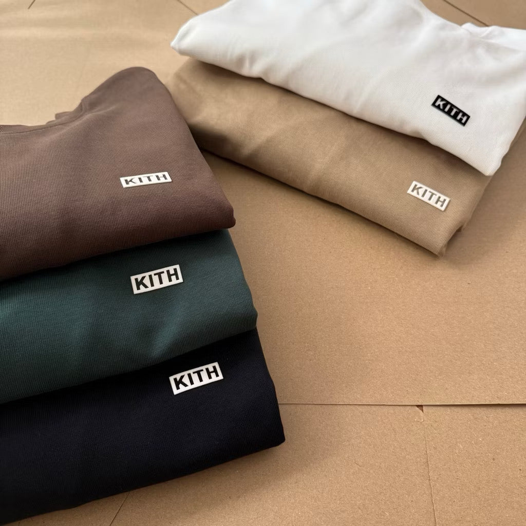 [New] Kith Box Logo Longsleeve Tee
