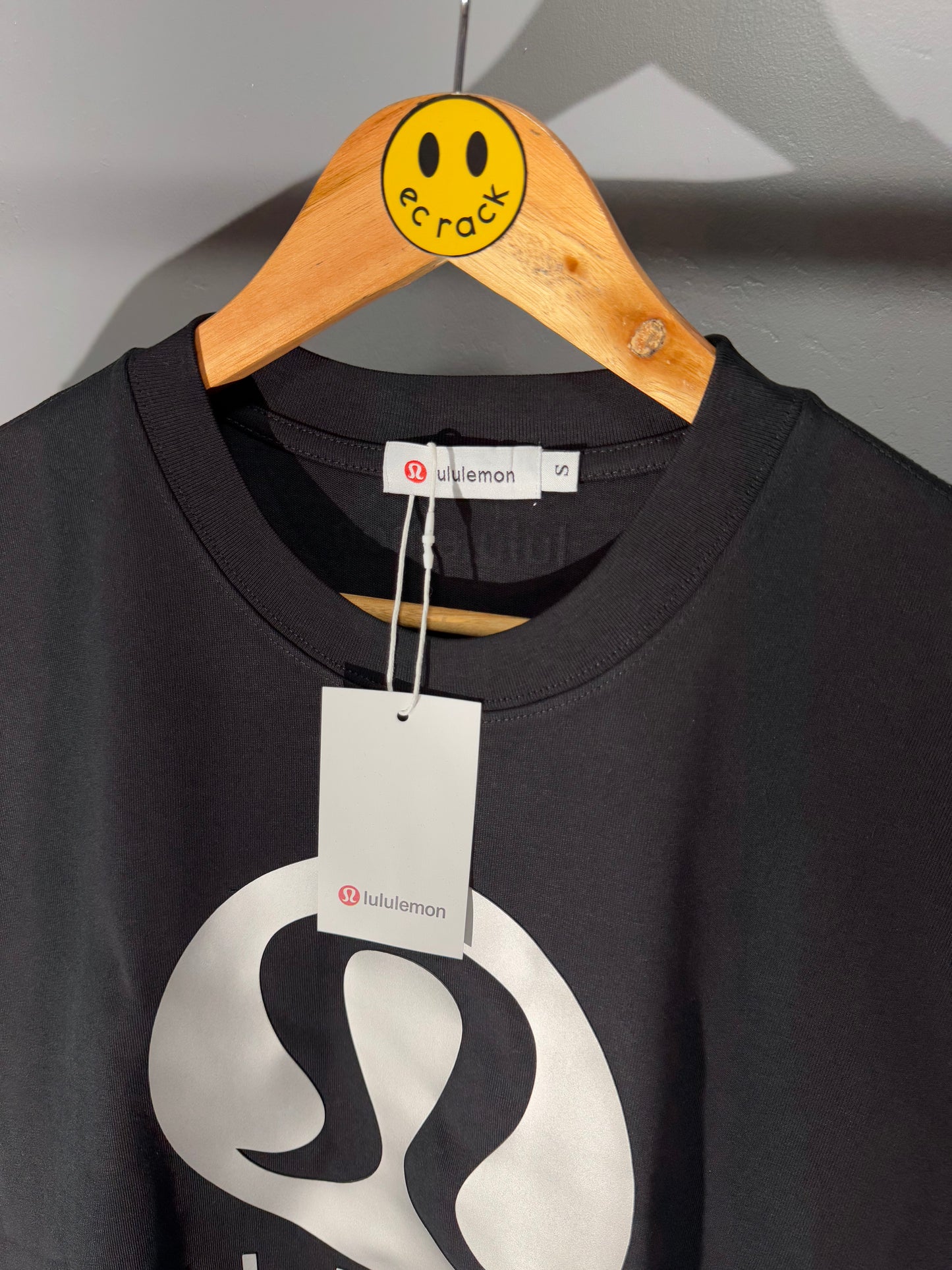 [New] Lululemon Logo Tee (Black)