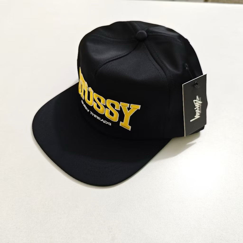 [New] Stussy Burly Threads Snapback Cap