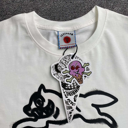 [New] Billionaire Boys Club Running Dog Spray Paint Tee