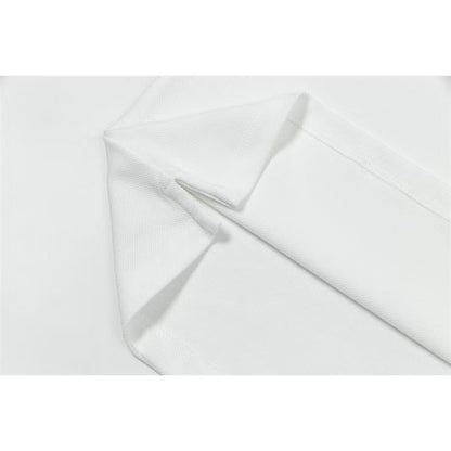 [New] Prada Pique Half Zip Polo Shirt (White)