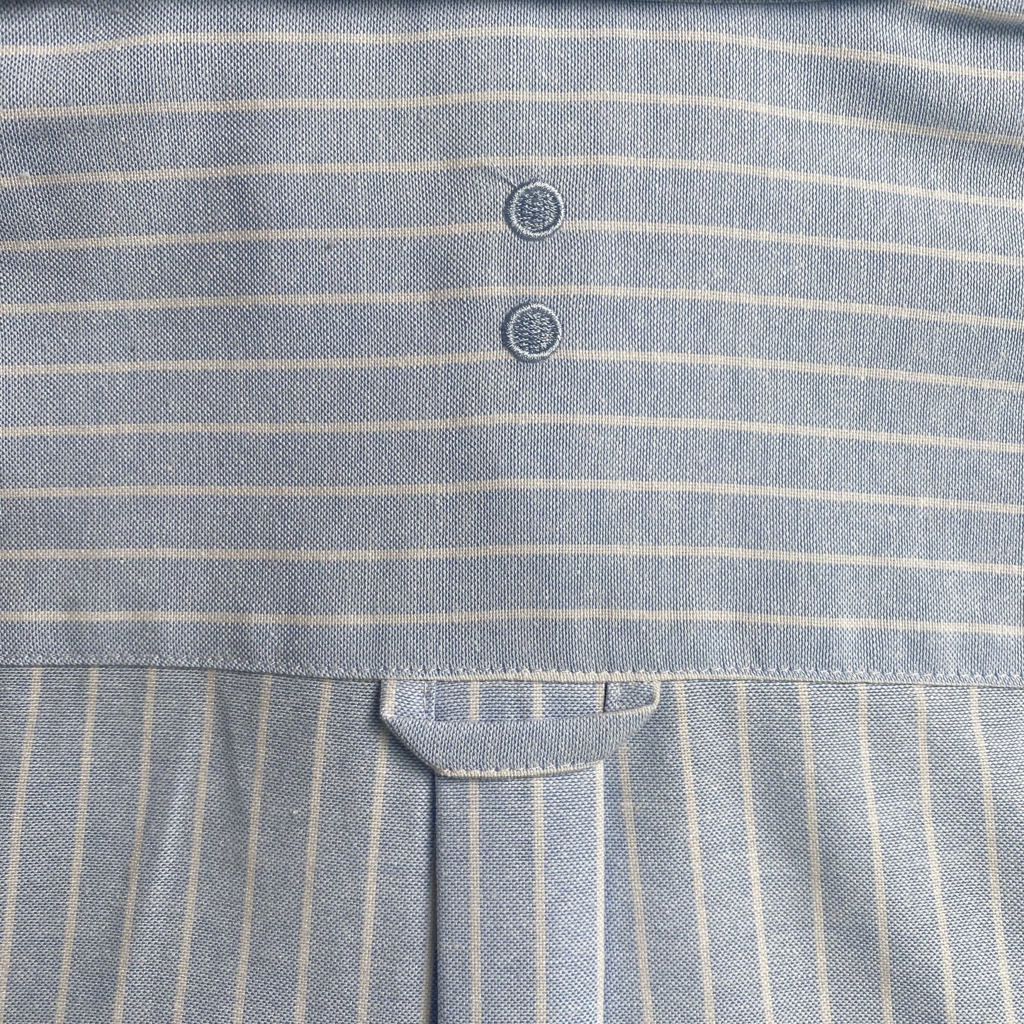 [New] About Blank Pinstripe Cropped Longsleeve