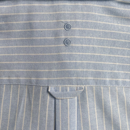 [New] About Blank Pinstripe Cropped Longsleeve
